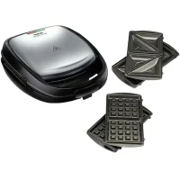 Multifunction Sandwich-Maker Tefal SW341D12, Silver | Black 2
