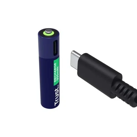 Trust Baterie reincarcabila USB-C AAA/ 500 mAh/  up to 800 charge cycles/  4 Pack 3