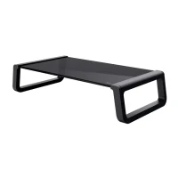 TRUST Monta Tempered glass monitor stand, max weight 10 kg, height 98mm, width 415 mm, depth 225 mm