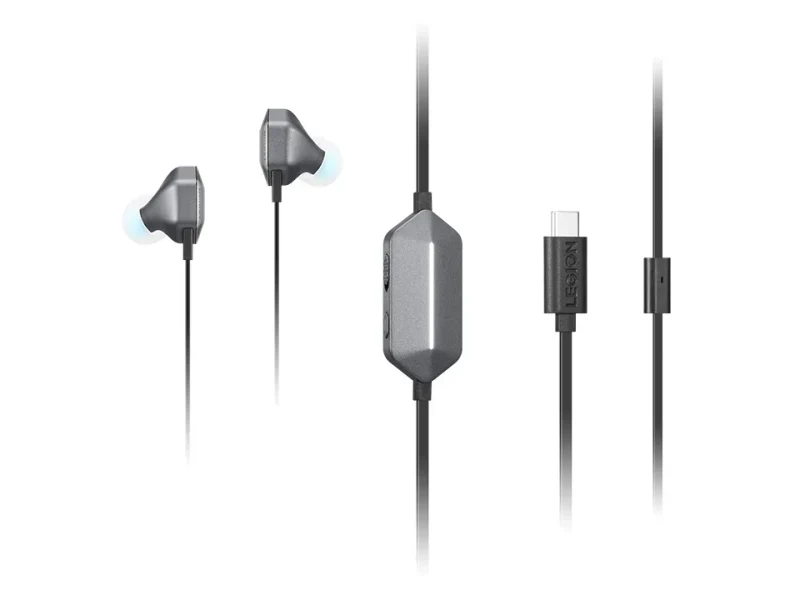Casti Gaming Lenovo Legion E510, Stormy Gray 8