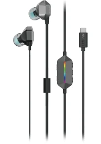 Casti Gaming Lenovo Legion E510, Stormy Gray
