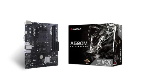 Placa de baza BIOSTAR A520MHP 2.0/ AM4 / A520 / DDR4 / mATX
