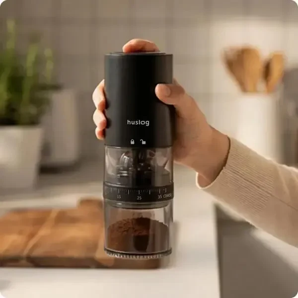 Huslog wireless coffee grinder CoffeeSmash - Black 11