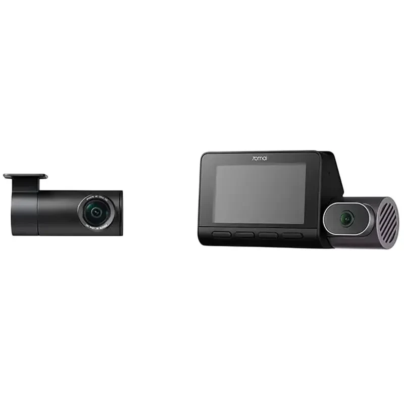Car Front and Rear Dash Cam Set 70mai T800 + Rear Cam RC24, Black 4