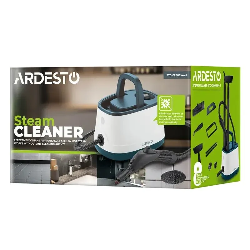 Steam Cleaner Ardesto STC-C2000W4-1, White | Blue 21