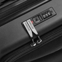 RIVACASE 8180 black Clark-ECO Hardshell carry-on hand cabin luggage 20"/34L 8