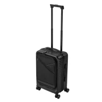 RIVACASE 8180 black Clark-ECO Hardshell carry-on hand cabin luggage 20"/34L