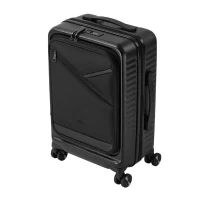 RIVACASE 8180 black Clark-ECO Hardshell carry-on hand cabin luggage 20"/34L 17