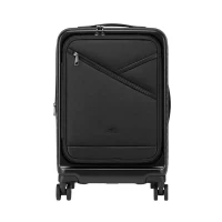RIVACASE 8180 black Clark-ECO Hardshell carry-on hand cabin luggage 20"/34L 19