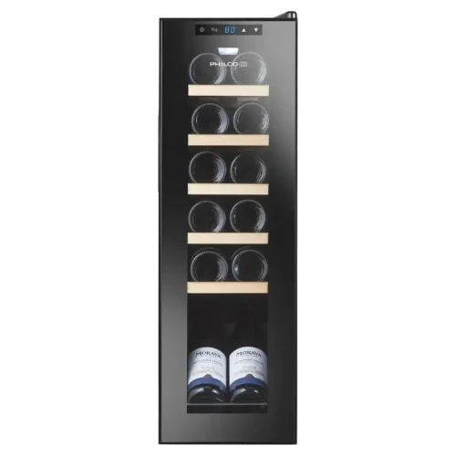 Wine cabinet Philco PW12KF, Black