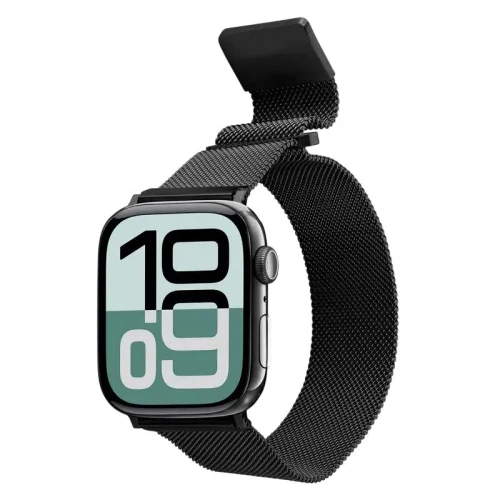 Watch Strap Cellularline Steel Band, Steel, Black