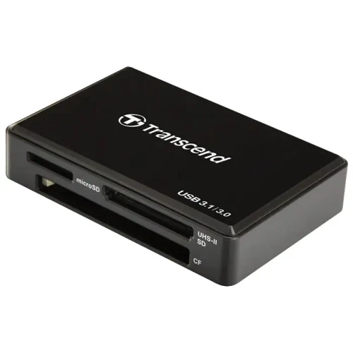 Memory Card Reader Transcend TS-RDF9, micro-USB, USB Type-A, Black