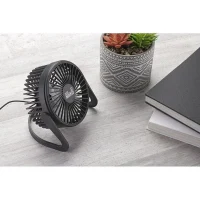Fan Cellularline Desk Breeze, Black 5