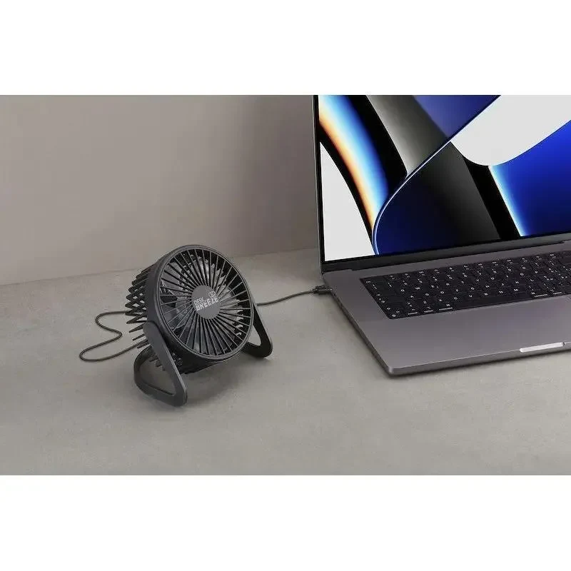 Fan Cellularline Desk Breeze, Black 2