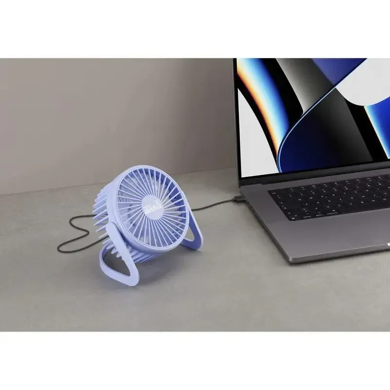 Fan Cellularline Desk Breeze, Violet 3