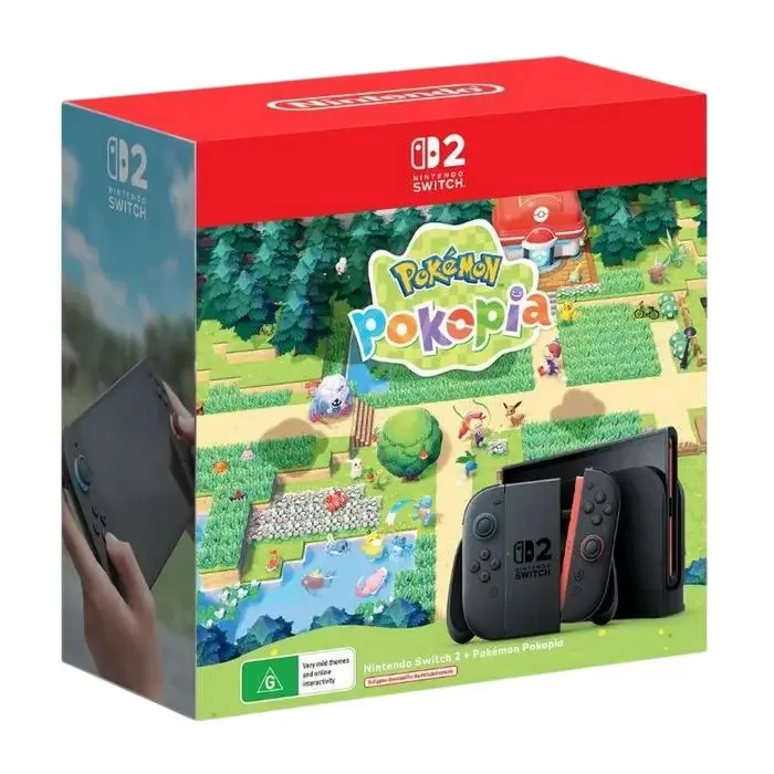 Consola Nintendo Switch 2 2025 Pok?mon Pokopia Bundle 5