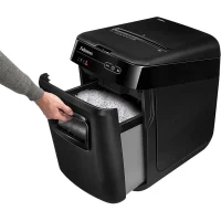Fellowes  AutoMax™200M, DIN Level P-5, Cross 4х38mm, Paper feeder: 200sheets, Vol.32 lit. Paper Clip 4