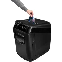 Fellowes  AutoMax™200M, DIN Level P-5, Cross 4х38mm, Paper feeder: 200sheets, Vol.32 lit. Paper Clip 5