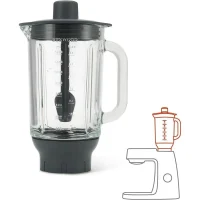 Food processor attachment Kenwood KAH359GL, Black 5