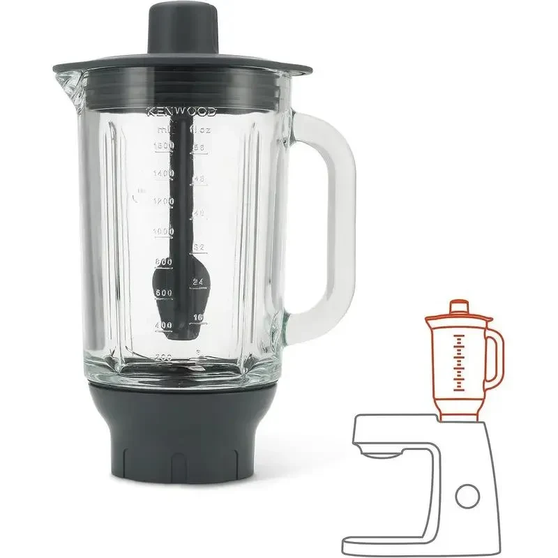 Food processor attachment Kenwood KAH359GL, Black 5