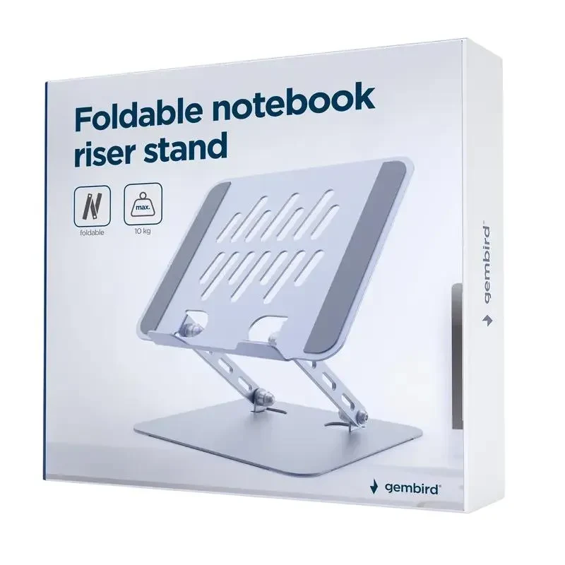 Laptop Stand Gembird NBS-D1-04, 15,6", Silver 4