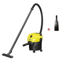 Vacuum Cleaner Karcher WD 1 + Car nozzle WD, Yellow | Black