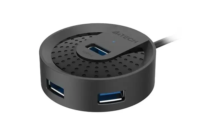 USB Hub A4Tech HUB-30, Black 4