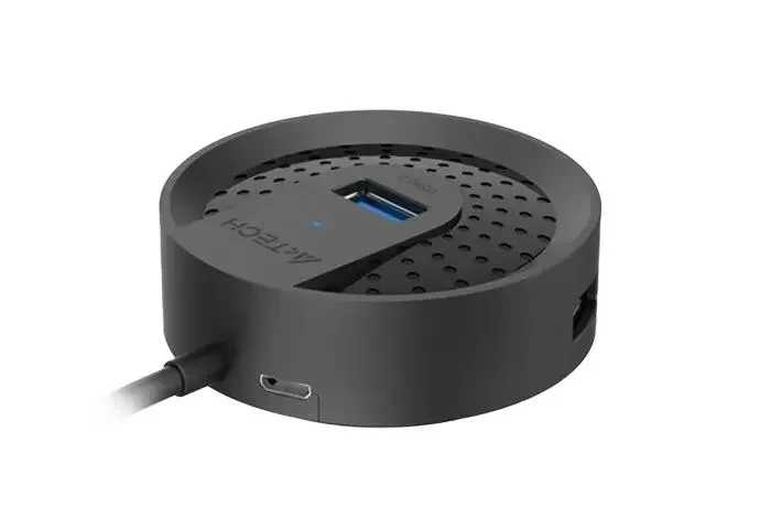 USB Hub A4Tech HUB-30, Black 2