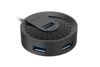 USB Hub A4Tech HUB-30, Black 3