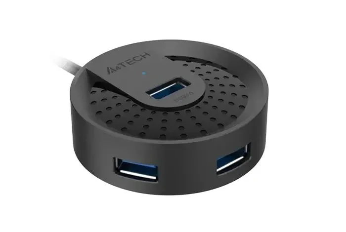 USB Hub A4Tech HUB-30, Black 3