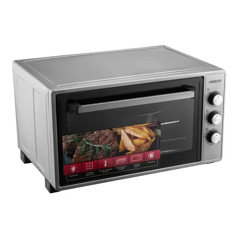 Mini Oven Ardesto MEO-N48GR, Grey 3