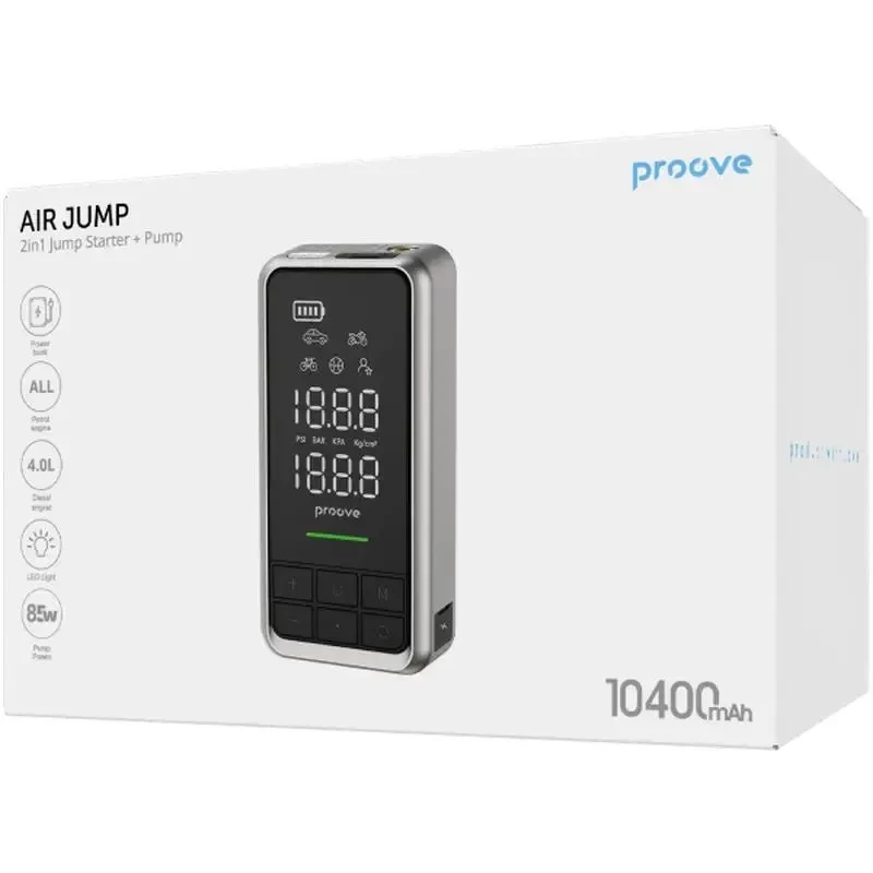 Starting device + Pump Proove Air Jump + Pump, Black 5