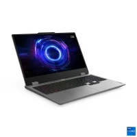 LENOVO LOQ 15IRX10, Luna Grey, AG IPS 15.6” FHD 300nits 144Hz (Intel Core i7-13645HX, 14x Core, up to 4.9GHz, 16GB DDR5 (1 slot free), 512GB M.2 2242 NVMe (1 slot free), NVIDIA GeForce RTX 5050 8GB (440 AI TOPS), Wi-Fi 6, RJ-45, 60Wh, 5.0MP Webcam, Backlit, EN/RU, 2.4kg, NoOS), AI Gaming, 83JE0189R 2