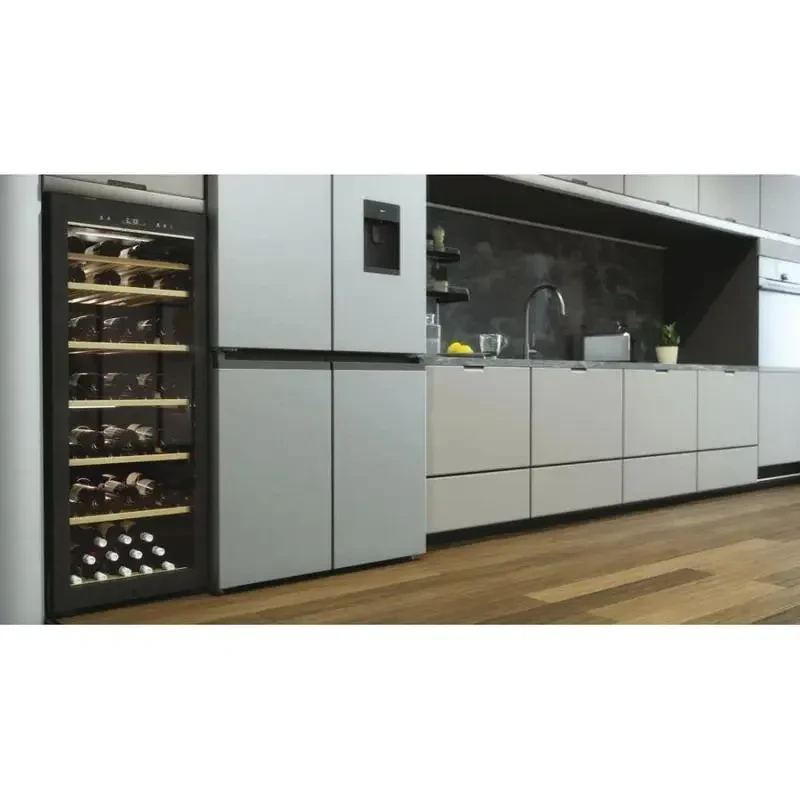 Wine cabinet Haier HWS84GA, Black 5