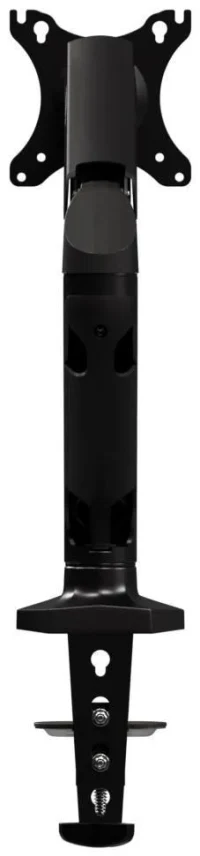Arm for 1 monitors 13”-31.5” -  AOC AS110D0 Black, Desk Clamp/Grommet, Aluminum structure, Gas spring, Height adjustment, Max.Load: 2-9kg, Tilt: '-90°~+85°, Swivel:180°, Rotation:360°, Hidden cable management, VESA 75/100 4
