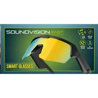 Ochelari Cellularline Fast Vision Wireless Audio Sunglasses, Black 5