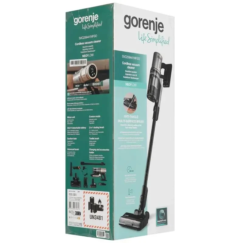 Vacuum Cleaner Gorenje SVC259441NFGO 14