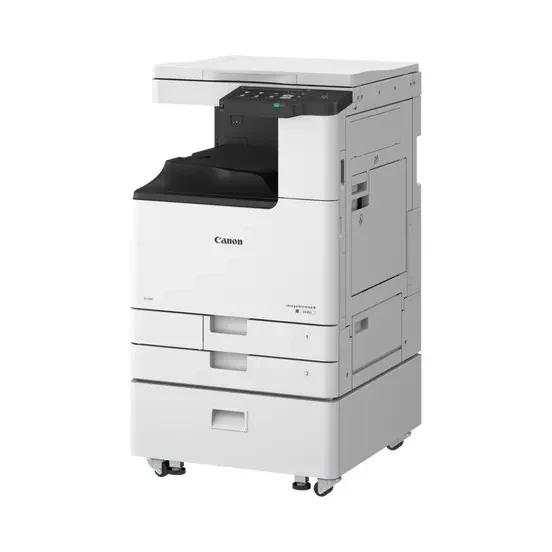 MFP A3 Canon iR2930 (5975C005) + C-EXV 67, Mono Printer/Duplex/Copier/Scan, A3, 15 ppm, DADF(up to 100-sheet), 1200x1200 dpi, up 30ppm, 52-220g/m, 1.6GHz, 2Gb, 64Gb, P/Input 1200-sheet, USB 2.0, Gb Ethernet, Wi-Fi, IN SET: Cartridge C-EXV 67 33k pages 5%. 4