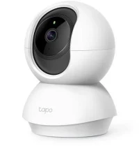 Indoor IP Security Camera  TP-LINK Tapo C200, White, No Hub Required, FHD (1920x1080), Smart Pan/Tilt IP Camera, WiFi, 114° angle lens, 1/2.9“, F/NO: 2.4; Focal Length: 4mm, 2-way audio, Privacy Mode, Motion Tracking, Night Vision, 360° Panoramic Snapshot, MicroSD up to 128GB, Andoid/iOS