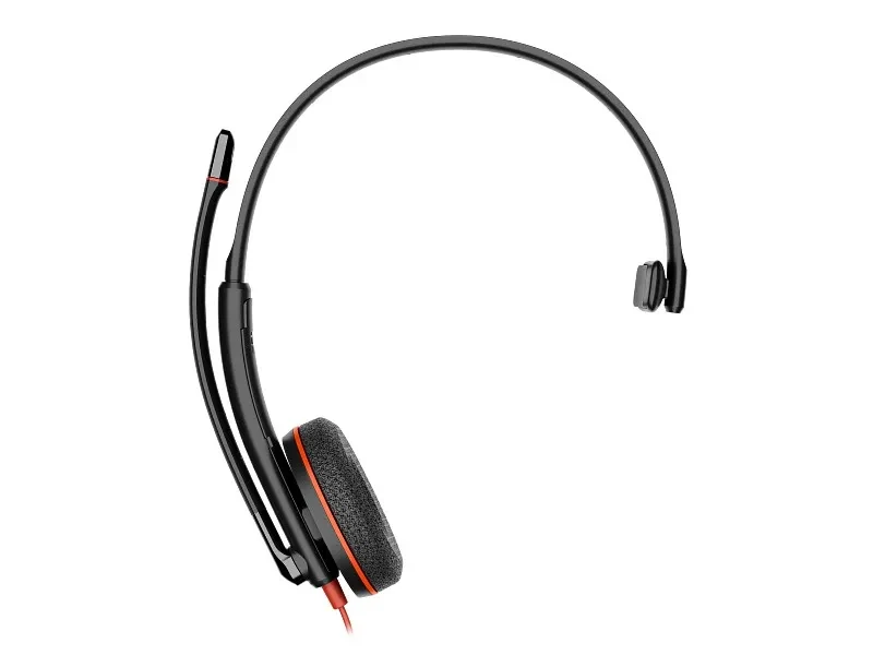 Casti monoaurale Poly Blackwire 3210 / +USB-C/A Adapter 2