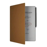reMarkable Paper Pro Bundle 2/64GB Silver with Marker Plus Book Folio Premium Leather Brown