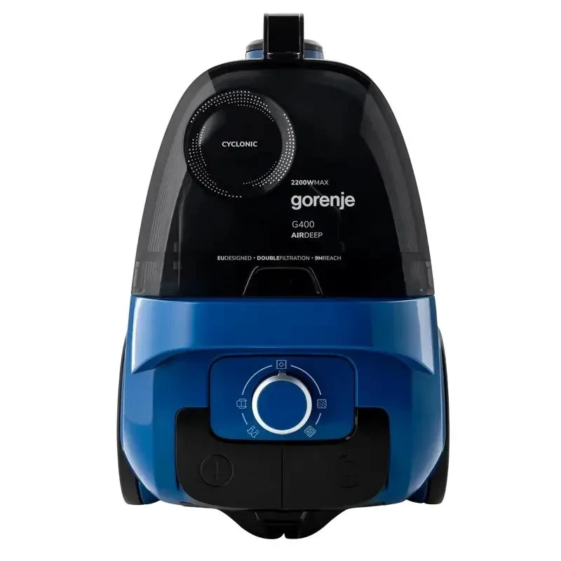 Vacuum Cleaner Gorenje VC2206G4ADBL, Black | Blue 12