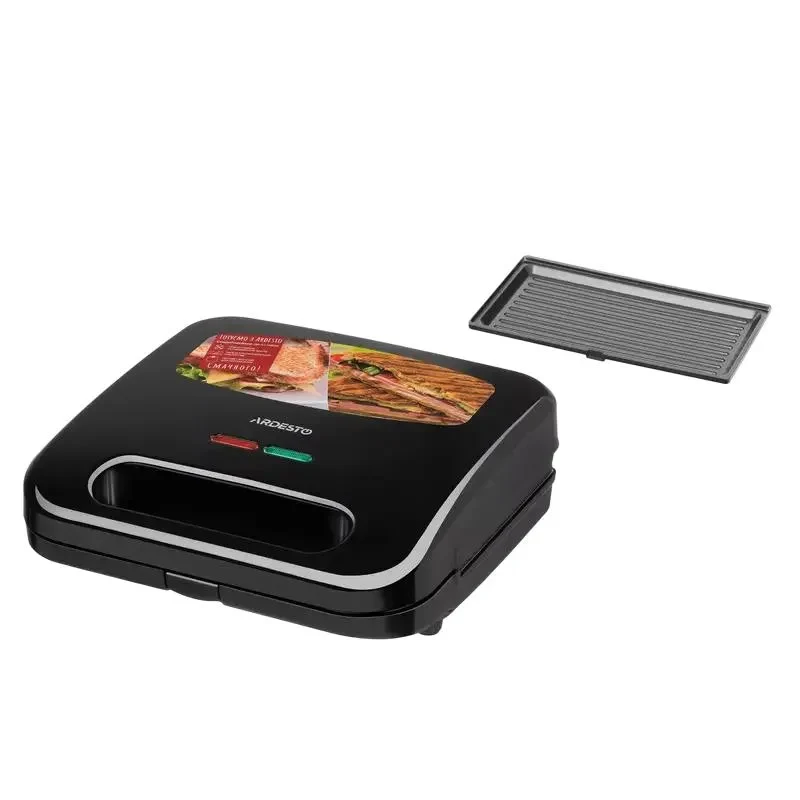 Sandwich Toaster Ardesto SM-H110BGR, Black 6
