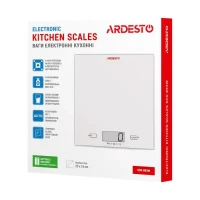 Electronic kitchen scales Ardesto SCK-893W, White 8
