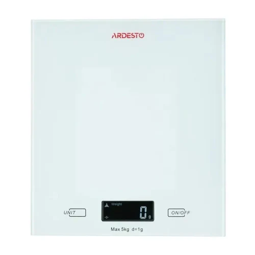Electronic kitchen scales Ardesto SCK-893W, White