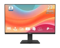 27.0” Monitor MSI PRO MP273Q E7/ QHD/ 1ms/ 75Hz