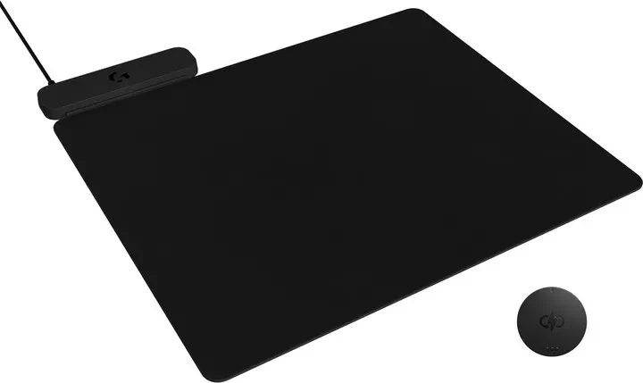 Logitech POWERPLAY 2 WIRELESS CHARGING SYSTEM Mouse Pad,  344*340mm, Cord length: 1.8 m, black. Compatible with G502, PRO Series. 2