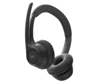 Logitech Zone 300 Wireless Headset for Business, Driver size: 30 mm, Dual beamforming mics with noise-canceling algorithms, Frequency Response: 100-7KHz, Bluetooth 5.3, Wireless range: Up to 30 m (open field line of sight), USB-C charging cable: 1 m, Lithium ion built-in battery, MIDNIGHT BLACK 4