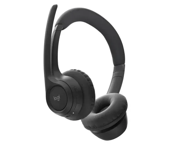 Logitech Zone 300 Wireless Headset for Business, Driver size: 30 mm, Dual beamforming mics with noise-canceling algorithms, Frequency Response: 100-7KHz, Bluetooth 5.3, Wireless range: Up to 30 m (open field line of sight), USB-C charging cable: 1 m, Lithium ion built-in battery, MIDNIGHT BLACK 4