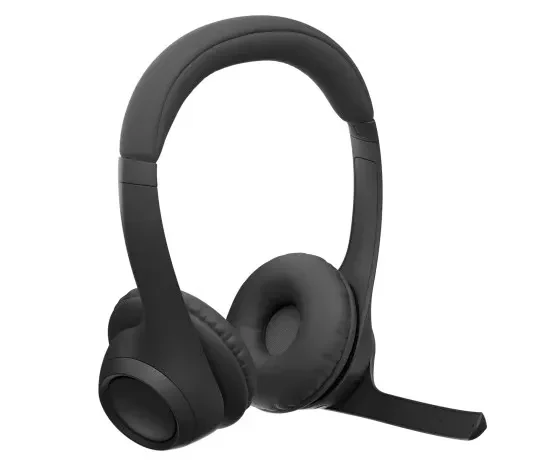 Logitech Zone 300 Wireless Headset for Business, Driver size: 30 mm, Dual beamforming mics with noise-canceling algorithms, Frequency Response: 100-7KHz, Bluetooth 5.3, Wireless range: Up to 30 m (open field line of sight), USB-C charging cable: 1 m, Lithium ion built-in battery, MIDNIGHT BLACK 5